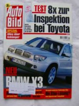 Auto Bild 20/2001 BMW X3 E83,Peugeot 307,Mazda MX-5,