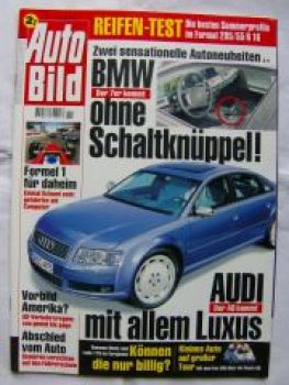 Auto Bild 11/2001 Fiat 500, A170 CDi lang W168,Daewoo Matiz