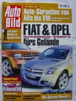 Auto Bild 10/2001 Skoda Octavia Combi Dauertest,A8 3.3TDi,740d E