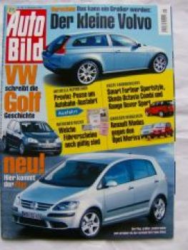Auto Bild 49/2004 VW Golf,Volvo C30,Smart Forfour,Octavia Combi