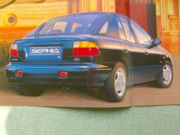 Kia Sephia Prospekt 1998 NEU