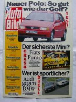 Auto Bild 34/1994 Audi A8 4.2 vs. BMW 740i E38,Polo 6N