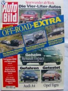Auto Bild 41/1994 Panda 4x4 vs. Hummer H1,Range Rover