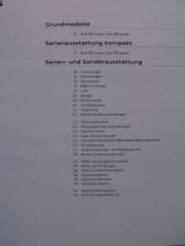 Audi R8 Coupè Spyder Juli 2012 NEU