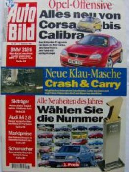 Auto Bild 48/1994 Audi A4 2.6 vs.Mondeo Ghia 24V