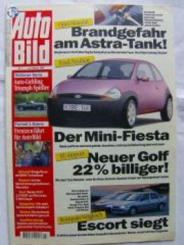 Auto Bild 7/1995 Trumph Spitfire,Astra,306,Golf,Civic