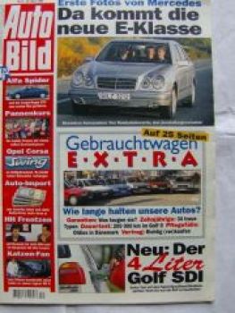 Auto Bild 12/1995 Alfa Spider,Jaguar MKII,Golf SDi