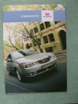 Kia Cerato Prospekt +Preisliste August 2004 NEU