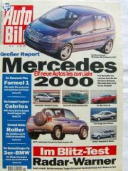 Auto Bild 20/1994 BMW E36,Escort Cabrio,Astra,306,R19,Golf