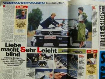 Auto Bild 8/1994 Peugeot 806,Mercedes Benz SL R107