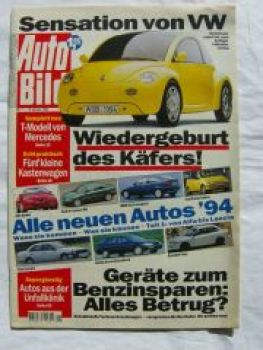 Auto Bild 1/1994 VW Golf GL, Rover 623Si,Renault Laguna