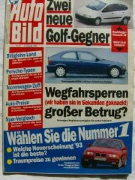 Auto Bild 49/1993 BMW 316i Compact,Nissan 200SX