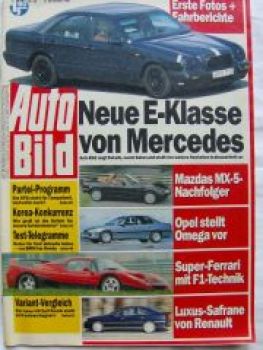Auto Bild 46/1993 Safrane,MX-5,Omega B,W210