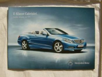 Mercedes Benz E-Klasse Cabriolet BR207 4.April 2012