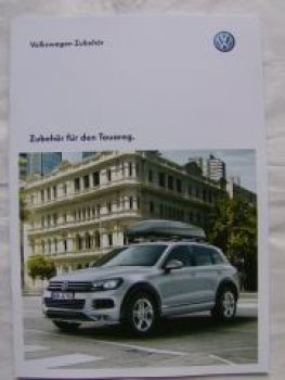 VW Touareg Zubehör Prospekt April 2010 NEU