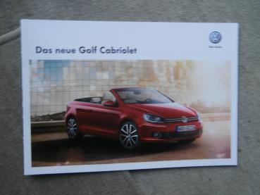 VW Golf VII Cabriolet Typ 5G +Exclusive +Zubehör Mai 2015 NEU