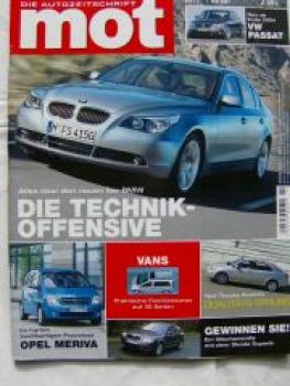 mot 11/2003 Toyota Avensis,Opel Meriva,SL 600 BR230