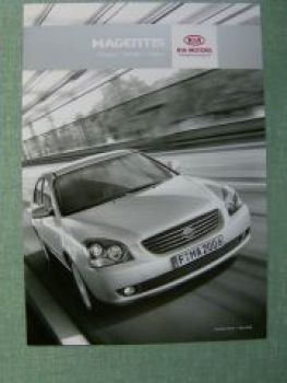Kia Magentis Prospekt +Preisliste 1/2006 NEU