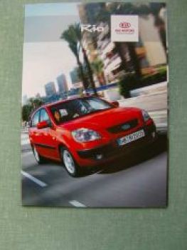 Kia Rio 1/2006 Prospekt NEU