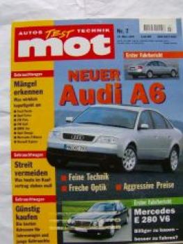 mot 7/1997 Mercedes E280 V6 W210,Audi A6,Lantra Combi 16 GLS