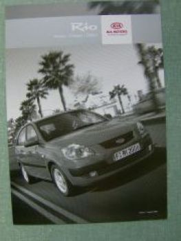 Kia Rio Preisliste 8/2006 NEU