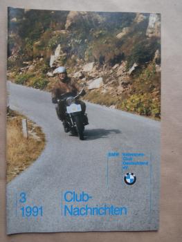 BMW Clubnachrichten 3/1991 Klaus Höllstern ein Mann für alle Fälle,