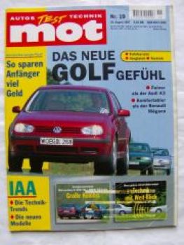 mot 19/1997 VW Golf IV vs. Audi A3 vs. Renault Mègane