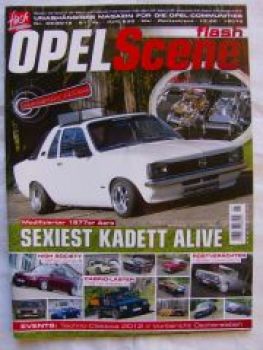 Opel Scene flash 5/2012 Kadett Aero, Corsa B,Kadett D
