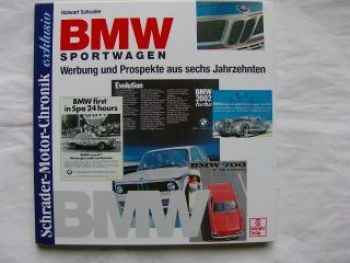 Schrader Verlag BMW Sportwagen Werbung und Prospekte