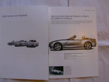 BMW Argumente Spezial Z4 Roaster E85 +M Roadster