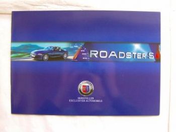 Alpina Z4 Roadster S E85 März 2004 +Sonderdruck NEU