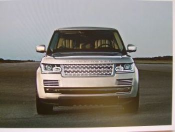 Landrover Range Rover 2012 Preview Prospekt
