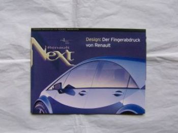 Renault Next Nr.4 Koleos Vel Satis Avantime +CD NEU