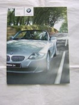 BMW Z4 Roadster 2.0i-3.0si +M E85 1.1.2006 SCHWEIZ