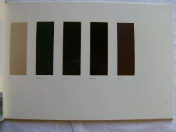 Rolls-Royce Phantom Colour, trim and options Januar 2005