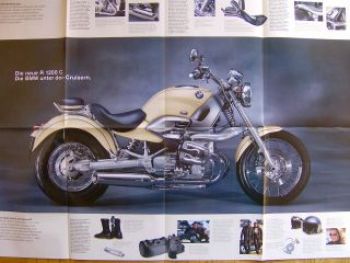 BMW R1200 C Prospekt Poster 1997 A1 Format