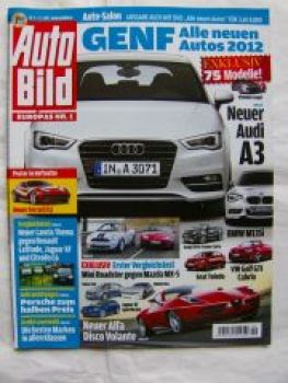 Auto Bild 9/2012 Lancia Thema vs. Renault Lattitude