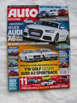 Auto Zeitung 25/2012 BMW M5 E28,M1 E26,M3 E30 Sportevolution