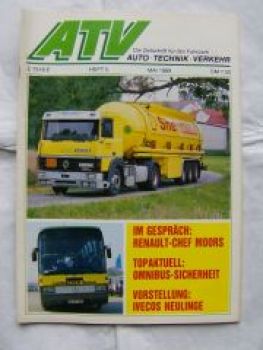 Auto Technik + Verkehr 5/1989 VW Taro, L300 Dauertest