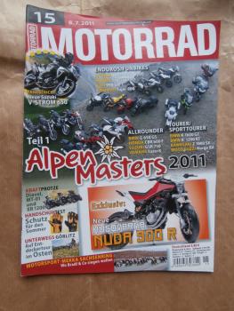 Motorrad 15/2011 LSL-W 800 R Clubman,Vergleich Ducati Diavel Carbon vx. Harley-Davidson XR1200R und Yamaha MT-01,