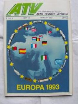 Auto Technik + Verkehr 1+2/1989 ETMC Kongreß,LT vs. Iveco