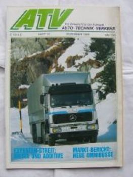 Auto Technik + Verkehr 12/1988 Kässbohrer S215 HDH