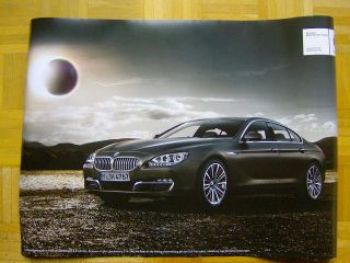BMW 6er GranCoupè F06 Poster NEU