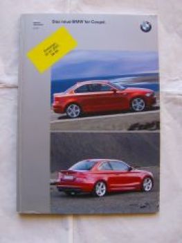 BMW 1er Coupè E82 Pressemappe Juni 2007