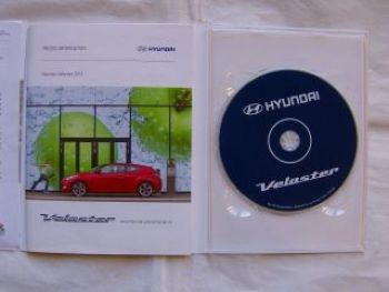 Hyundai Veloster 2011 Pressemappe +CD