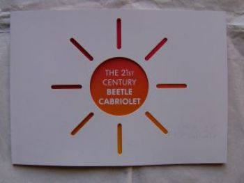 VW the 21st Century Beetle Cabriolet Oktober 2012