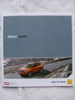 Renault Koleos August 2012 +Preisliste NEU