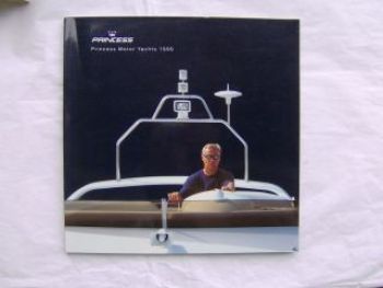 Princess Motor Yachts 1999 Prospekt Buch Rarität