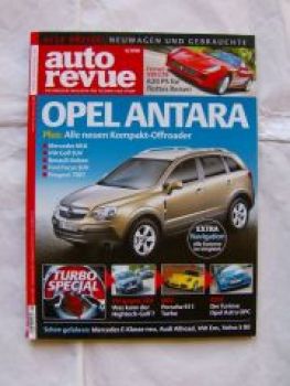 auto revue 6/2006 Opel Antara,911 Turbo, Astra OPC