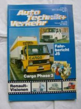Auto Technik + Verkehr 5,10/1984 Peugeot J5,Ford Cargo,